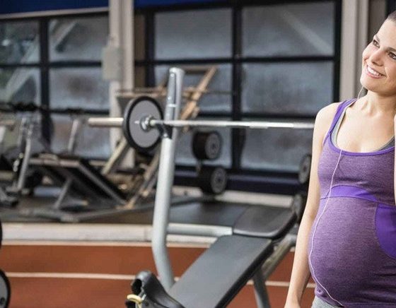 intense exercise ok when pregnant